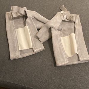 Suede Fingerless Gloves